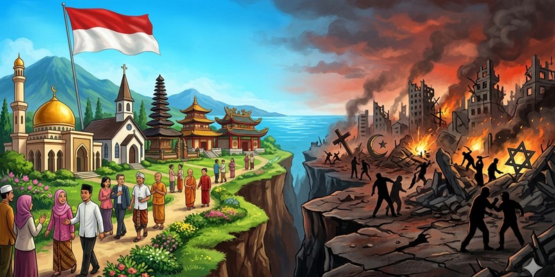 Indonesia di Tengah Pusaran Konflik Agama Dunia